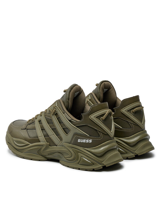 Guess Guess Tenisice Belluno Low FMTBEL ELE12 Kaki