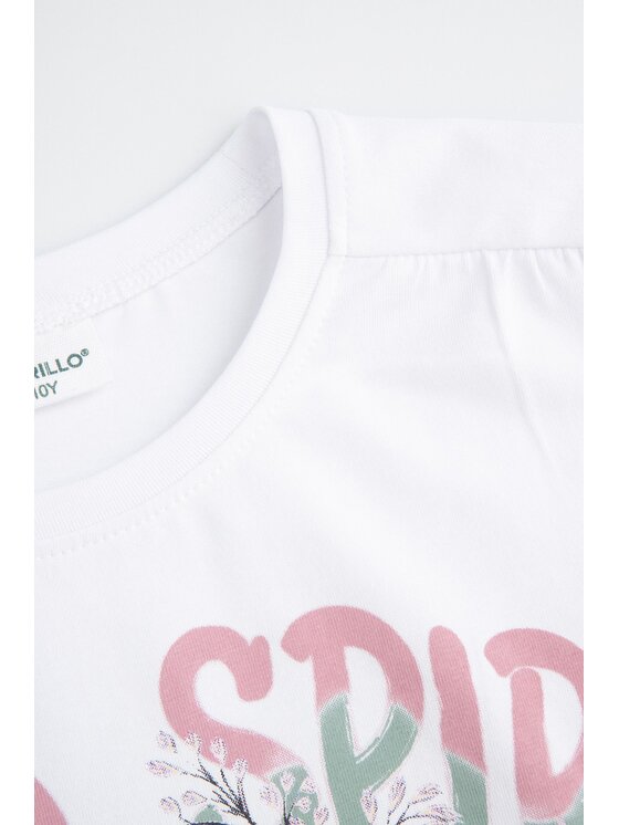 Coccodrillo Coccodrillo T-Shirt WC5143204DGJ-001 Biały Regular Fit