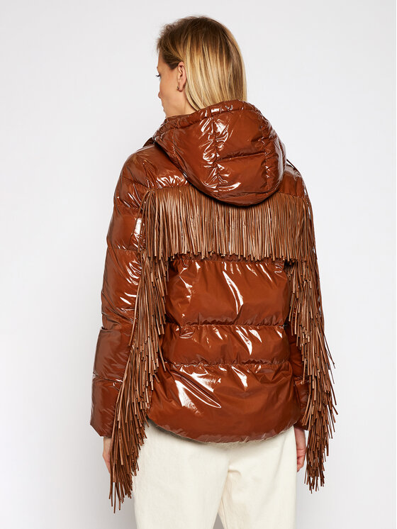 PINKO PINKO Zimné bundy Campari 1 Piumino 20202 PRR 1N12YB.Y66M Hnedá Regular Fit
