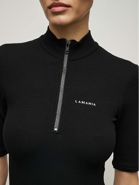 La Mania La Mania Top LUCKY Nero Active Fit