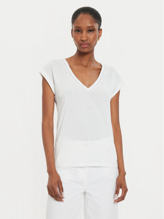 Morgan Morgan T-Shirt 242-DAYA Bílá Regular Fit