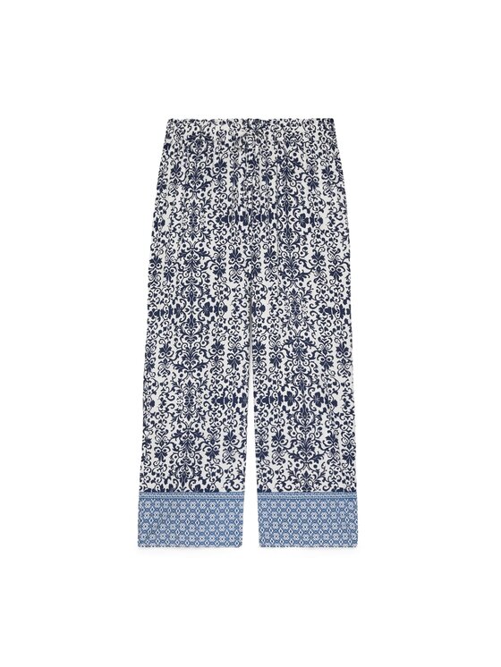 Fiorella Rubino Fiorella Rubino Pantaloni di tessuto P042T105304N0Z4 Blu Regular Fit