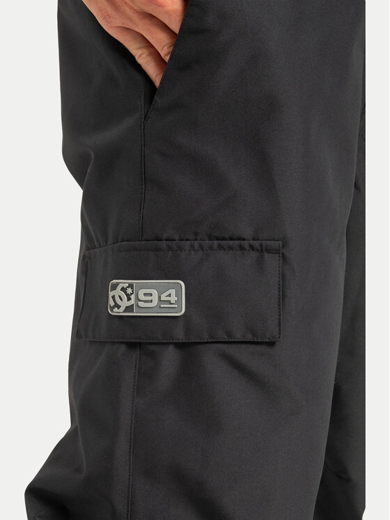 DC Shoes DC Shoes Spodnie snowboardowe Docile Bib ADYTP03052 Czarny Regular Fit