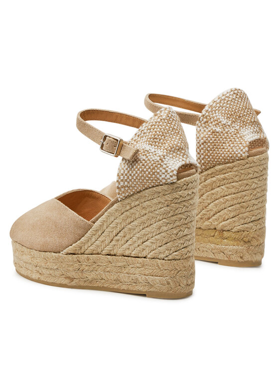 Castañer Castañer Espadrilles Bianca/8Ed/002 022235 Bēšs