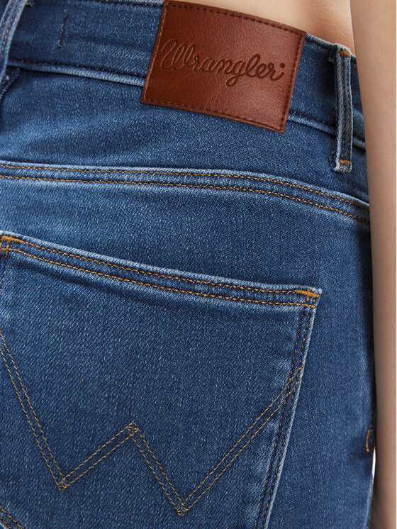 Wrangler Wrangler Džinsai 112350940 Mėlyna Skinny Fit