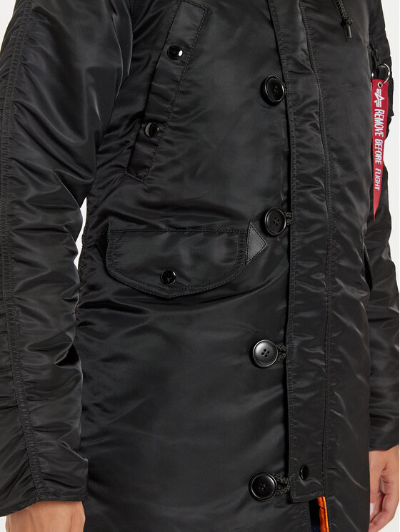 Alpha Industries Alpha Industries Parka 113007 Fekete Regular Fit