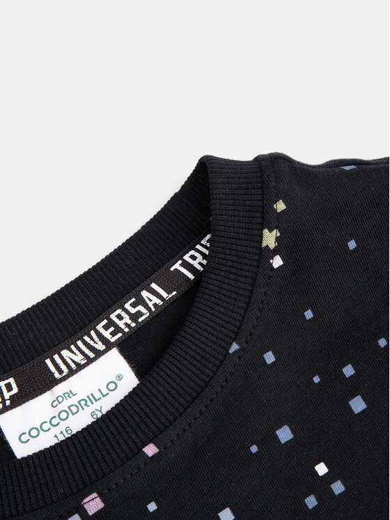 Coccodrillo Coccodrillo Marškinėliai ZC4143201WBK Juoda Regular Fit