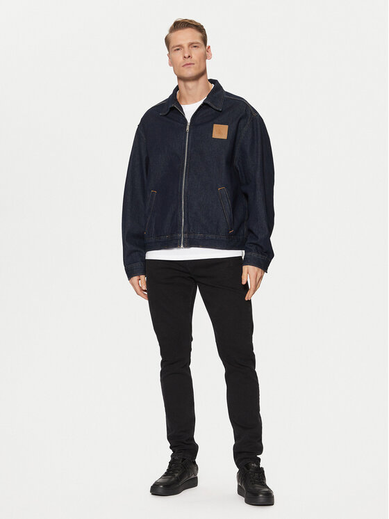 Calvin Klein Jeans Calvin Klein Jeans Дънково яке J30J327087 Тъмносин Relaxed Fit