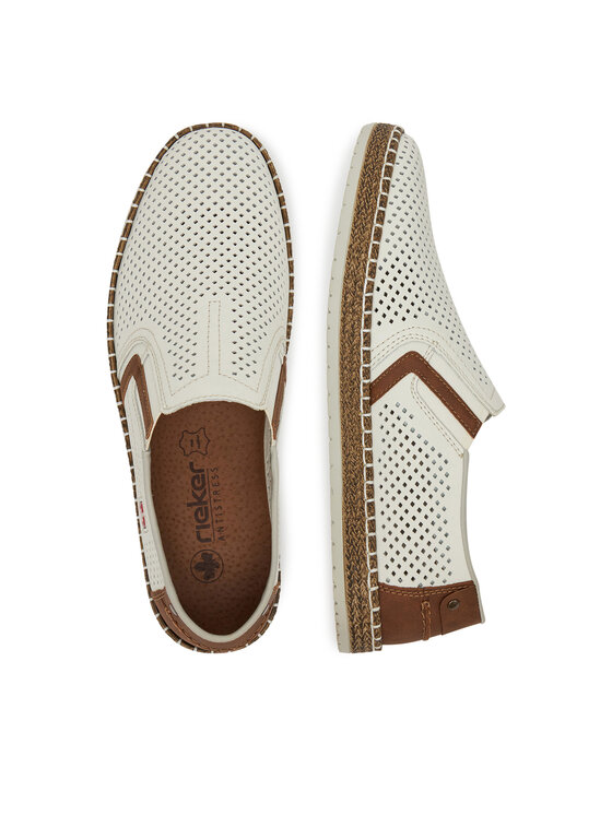 Rieker Rieker Halbschuhe B5297-80 Weiß