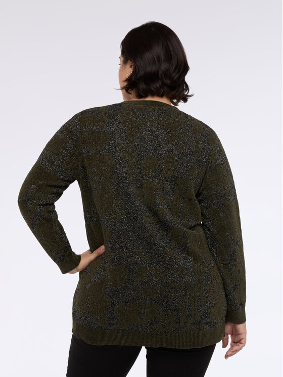 Fiorella Rubino Fiorella Rubino Maglione M006L008252N0Z5 Verde Regular Fit