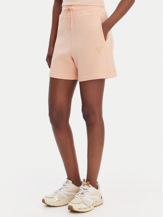 Guess Guess Sportske kratke hlače V2YD10 K7UW2 Narančasta Regular Fit