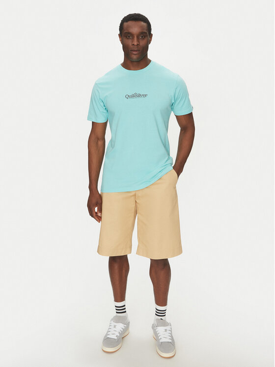 Quiksilver Quiksilver T-Shirt EQYZT08062 Niebieski Regular Fit
