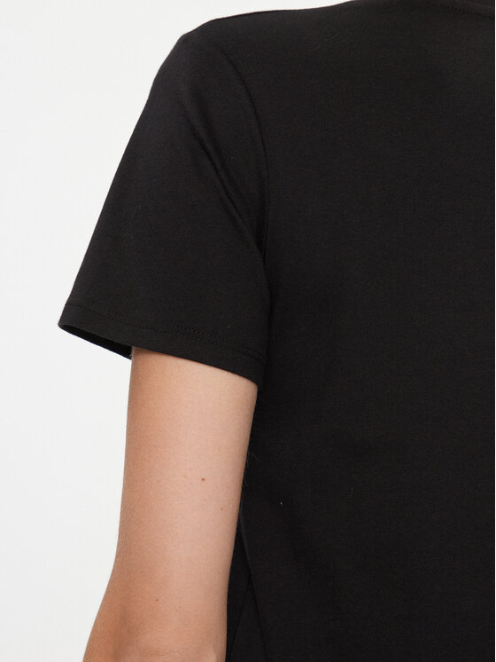 Pepe Jeans Pepe Jeans T-Shirt Wendy PL505482 Μαύρο Regular Fit