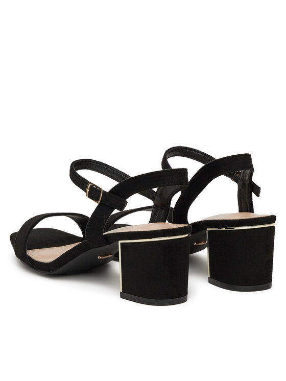 DeeZee DeeZee Sandály F885-1 Černá