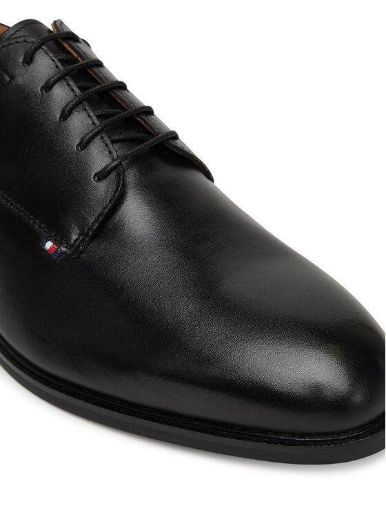 Tommy Hilfiger Tommy Hilfiger Półbuty Hilfiger Thunit FM0FM05533 Czarny