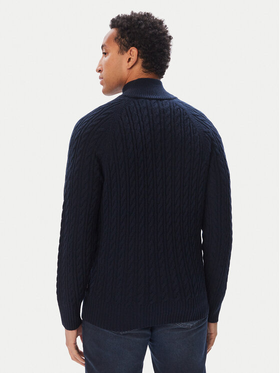 BOSS BOSS Džemper H-Furore 50570640 Tamnoplava Regular Fit