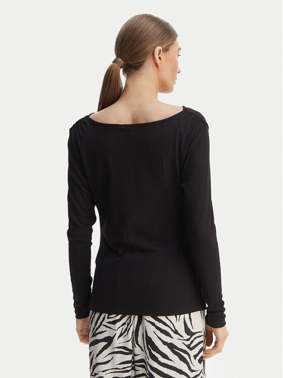 Vero Moda Vero Moda Blúzka Ice 10340793 Čierna Regular Fit
