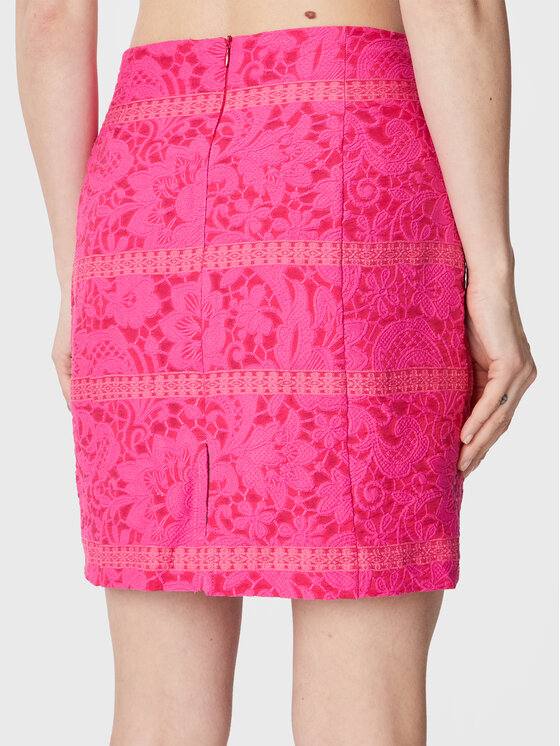 NAF NAF NAF NAF Мини пола Cybele THNJ81A Розов Regular Fit