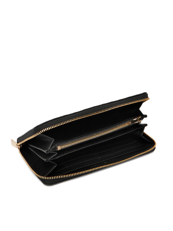 Tommy Hilfiger Tommy Hilfiger Портфейл Th Icon Lrg Za Mono AW0AW18482 Черен