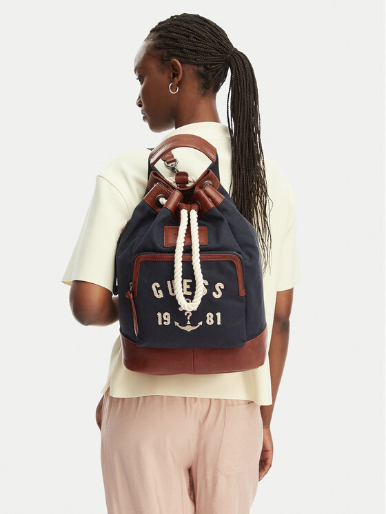 Guess Plecak HMOSCM P6204 Granatowy