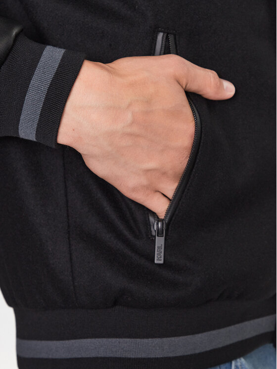 KARL LAGERFELD KARL LAGERFELD Kevad-sügis jope 505083 533799 Must Regular Fit