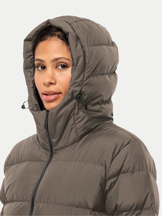 Jack Wolfskin Jack Wolfskin Μπουφάν πουπουλένιο Frozen Palace Coat 1204133 Καφέ Regular Fit