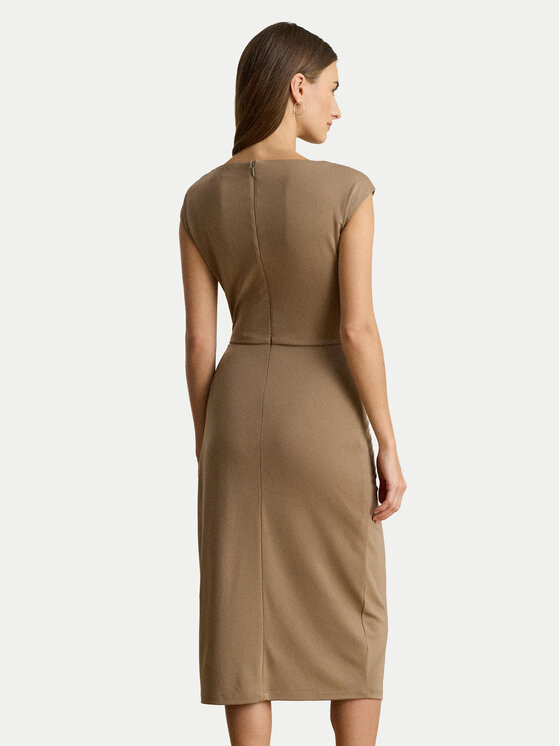 LAUREN RALPH LAUREN LAUREN RALPH LAUREN Sukienka codzienna 200980221001 Brązowy Slim Fit