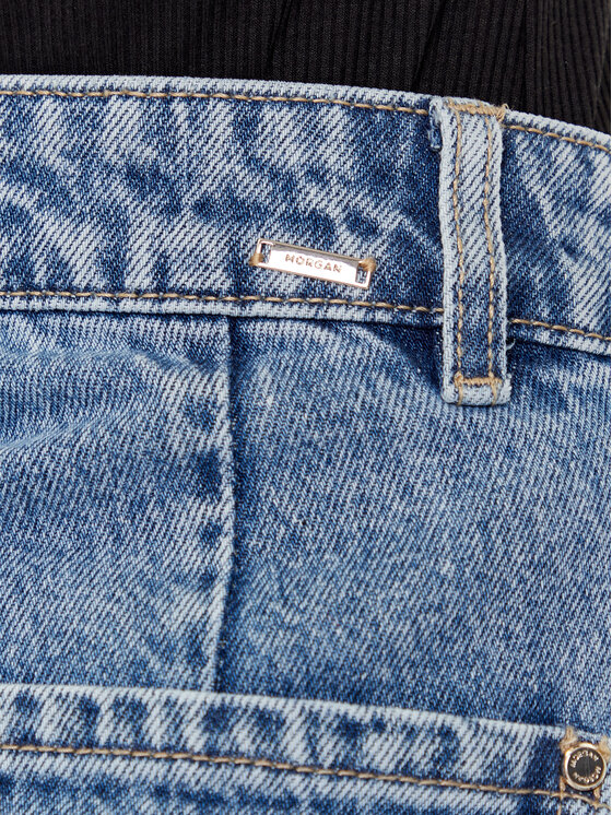 Morgan Morgan Jeansy 241-PWIDE Niebieski Wide Leg