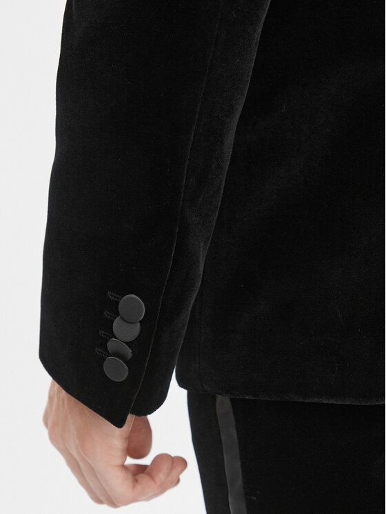 HUGO Hugo Sakoi Henry234E1 50502346 Crna Slim Fit