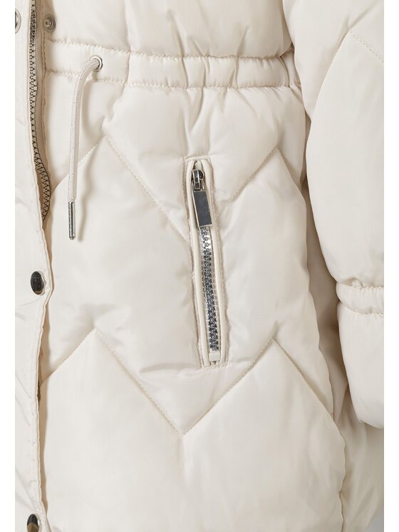 minoti minoti Kurtka zimowa 32COAT173 Kremowy Longline Fit