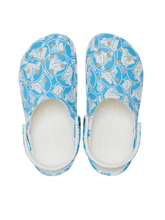 Crocs Crocs Şlapi Classic Duke Print Clog 210003 Albastru