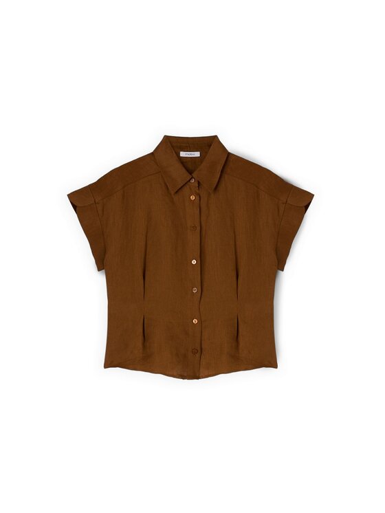 Motivi Motivi Camicia 5227W000520N022 Marrone Regular Fit