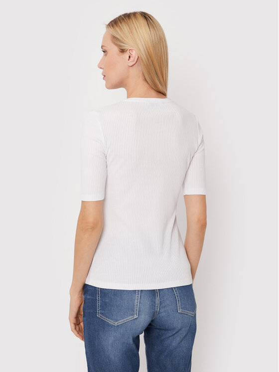Blusa Bari T2216.049 Bianco Regular Fit