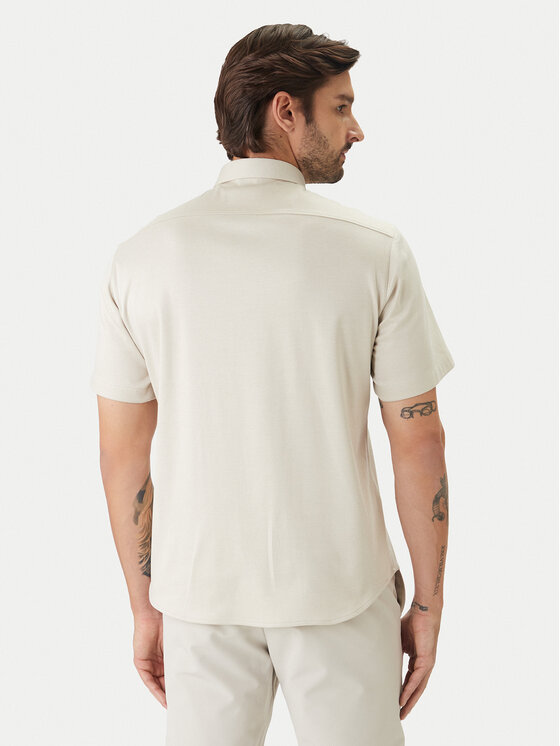 BOSS BOSS Košile ST Motion 50555951 Béžová Regular Fit