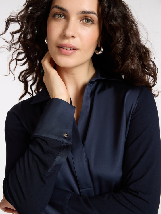 Elena Mirò Elena Mirò Camicia G247Z200625N034 Blu Regular Fit