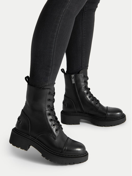 Badura Badura Botine 70307 Negru