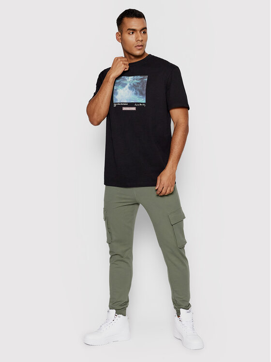 T-shirt Pioneer Branding 12198550 Nero Relaxed Fit...