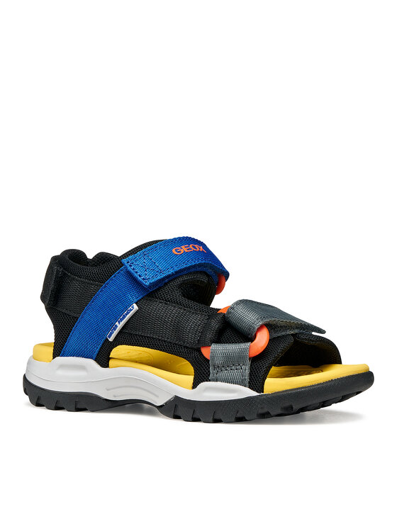 Geox Geox Sandále Jr Borealis J450RE 01411 C0245 M Čierna