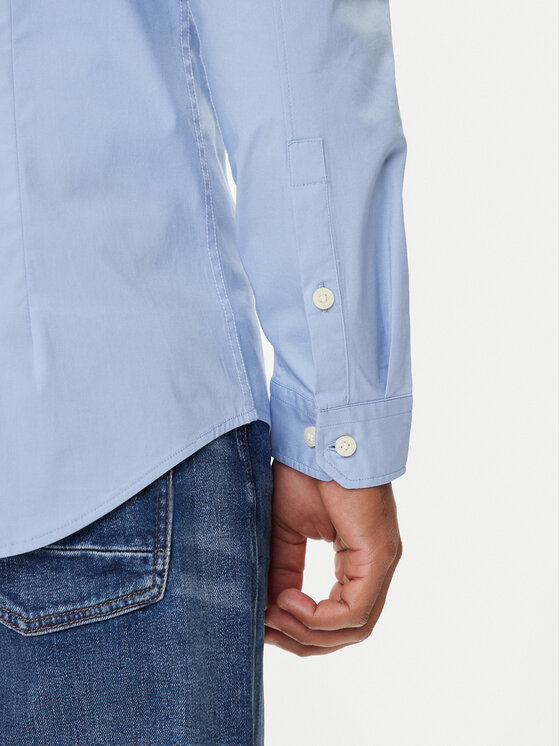 Tommy Jeans Tommy Jeans Košulja DM0DM04405 Svijetloplava Slim Fit