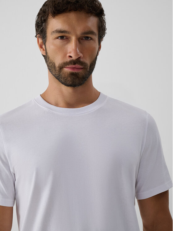 4F 4F T-Shirt TREKKING Biały Regular Fit