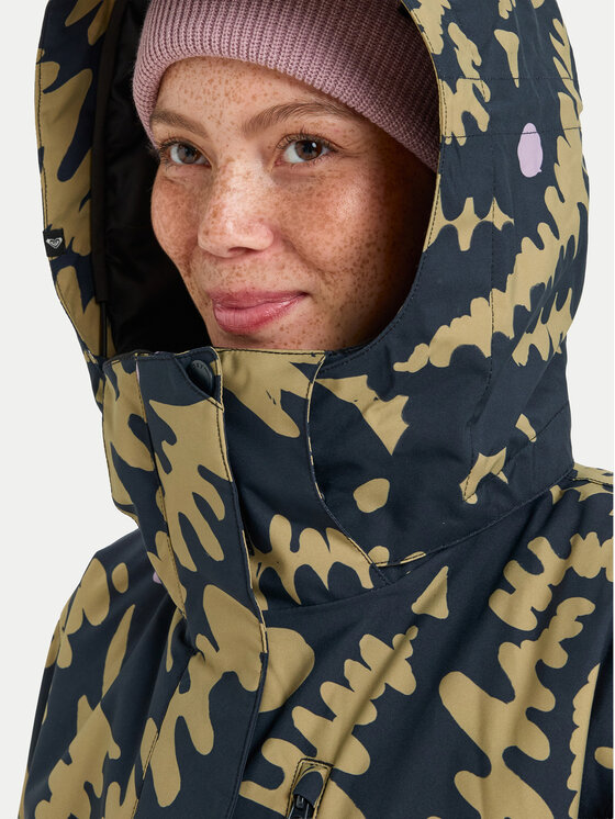 Roxy Roxy Snowboardová bunda Jetty ERJTJ03529 Čierna Regular Fit