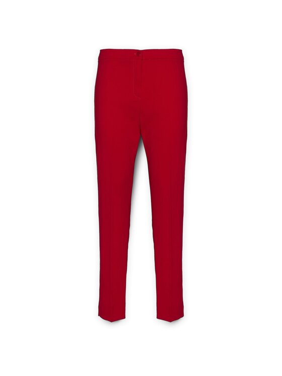 Elena Mirò Elena Mirò Pantaloni di tessuto P162P000358N056 Rosso Regular Fit