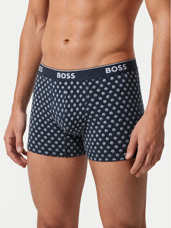 BOSS BOSS Boxershorts-Set BoxerBr 3P Power Des 50554438 Dunkelblau