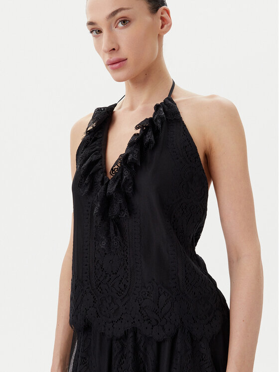 Herskind Herskind Top 5578204 Czarny Regular Fit