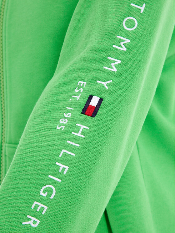 Tommy Hilfiger Tommy Hilfiger Džemperis KS0KS00421 M Žalia Regular Fit