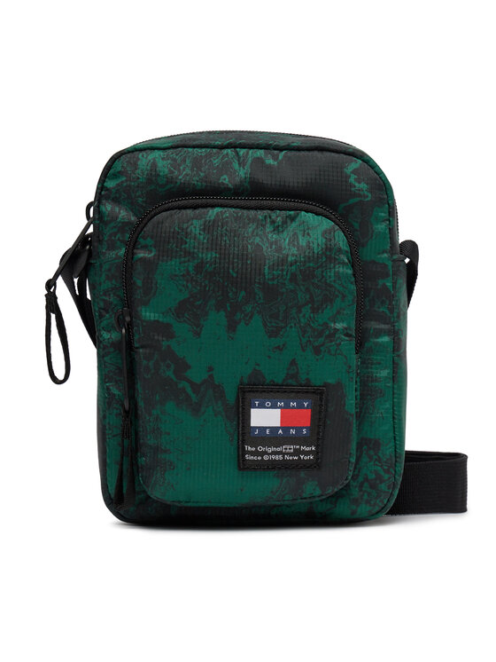 Tommy Jeans Tommy Jeans Geantă crossover Tjm Boyhood Print Reporter AM0AM12266 Verde