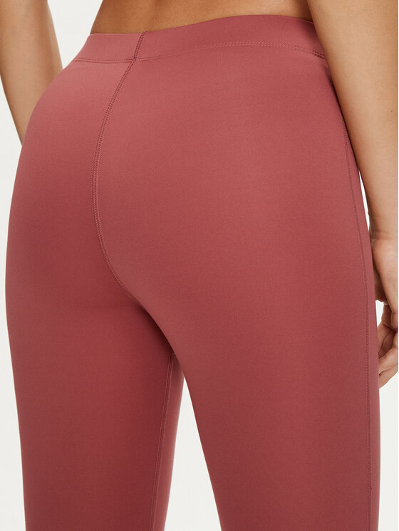 Reebok Reebok Leggings Yoga Peached 7/8 Tight 100037475 Tamnocrvena Slim Fit