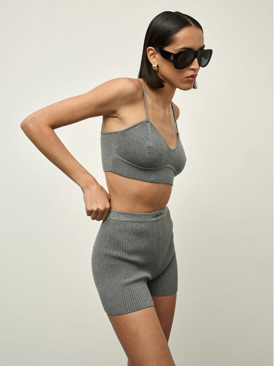 La Mania La Mania Top MILD Šedá Classic Fit