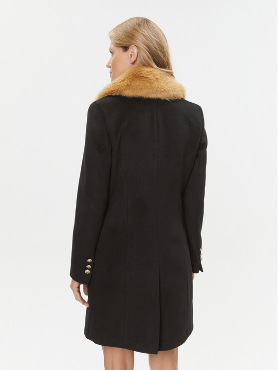 Maryley Maryley Übergangsmantel 23IB115/01NE Schwarz Regular Fit