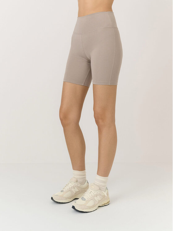 La Mania La Mania Biker shorts AUDREY Beige Classic Fit
